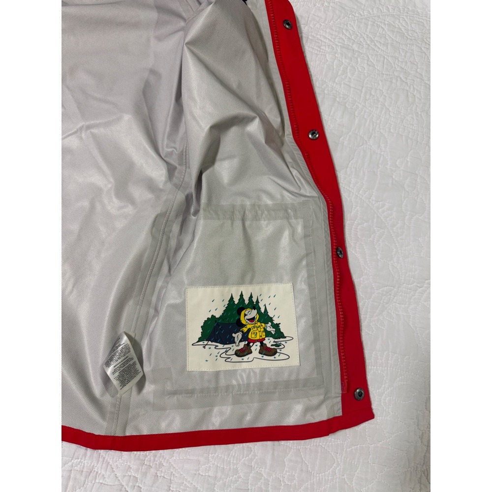 Disney Columbia Limited Series Mickey Mouse Raincoat Kids L 14/16 - Picture 9 of 11